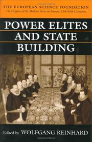 Cover of: Power elites and state building