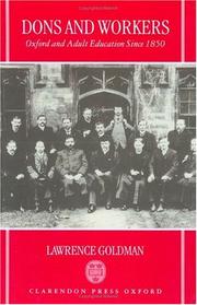 Dons and workers by Lawrence Goldman