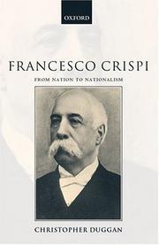 Cover of: Francesco Crispi, 1818-1901 by Christopher Duggan