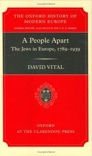 Cover of: A People Apart (Oxford History of Modern Europe)
