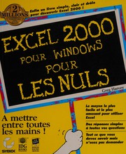 Cover of: Excel 2000 pour les nuls