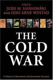 Cover of: The Cold War by [edited by] Jussi Hanhimäki and Odd Arne Westad.