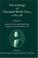 Cover of: The writings of Theobald Wolfe Tone, 1763-98