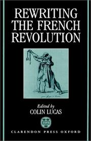 Cover of: Rewriting the French Revolution