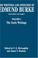 Cover of: The Writings and Speeches of Edmund Burke: Volume 1