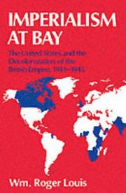 Cover of: Imperialism at Bay by William Roger Louis