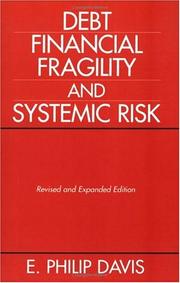 Cover of: Debt, financial fragility, and systemic risk