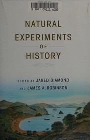 Cover of: Natural experiments of history