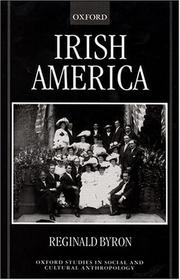 Cover of: Irish America by Reginald Byron