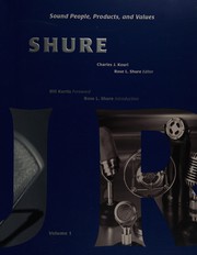 Cover of: Shure: Sound people, products, and values