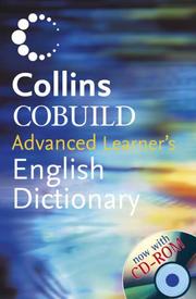 Front cover of Advanced Learners English Dictionary (Collins Cobuild S.) by Unknown