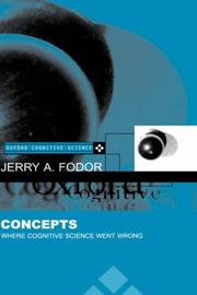 Cover of: Concepts by Jerry A. Fodor