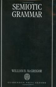 Cover of: Semiotic grammar