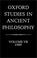 Cover of: Oxford Studies in Ancient Philosophy: Volume VII