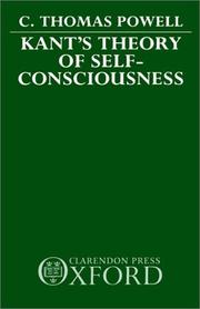 Cover of: Kant's theory of self-consciousness