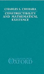 Cover of: Constructibility and mathematical existence
