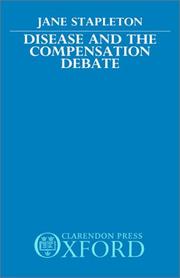 Cover of: Disease and the compensation debate