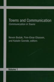 Cover of: Towns and communication