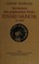 Cover of: Verzeichnis des graphischen Werks Edvard Munchs bis 1906