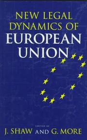 Cover of: New Legal Dynamics of European Union