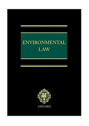 Cover of: Environmental law