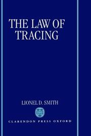 The law of tracing by Lionel D. Smith