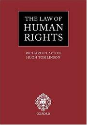 Cover of: The Law of Human Rights