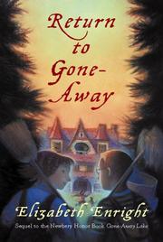Cover of: Return to Gone-Away by Elizabeth Enright