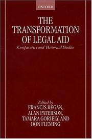 Cover of: The Transformation of Legal Aid by 