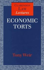 Cover of: Economic torts