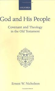 Cover of: God and his people by Ernest W. Nicholson