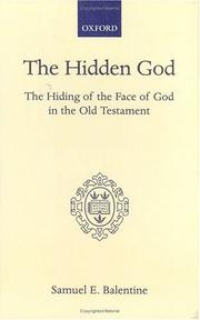 The hidden God by Samuel E. Balentine