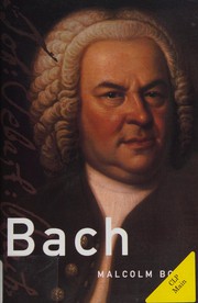 Cover of: Bach (Master Musicians Series.) by Malcolm Boyd