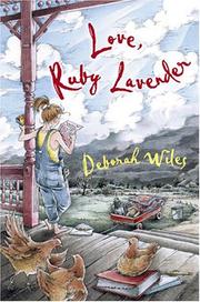 Cover of: Love, Ruby Lavender by Debbie Wiles