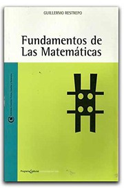 Cover of: Fundamentos de las Matematicas by Jose ISIDRO GARCIA