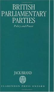 British parliamentary parties by Jack Brand