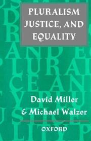 Cover of: Pluralism, justice, and equality