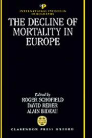 Cover of: The Decline of mortality in Europe