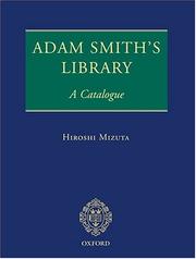 Cover of: Adam Smith's library: a catalogue