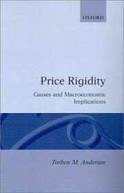 Price rigidity by Torben M. Andersen