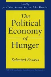 Political Economy of Hunger