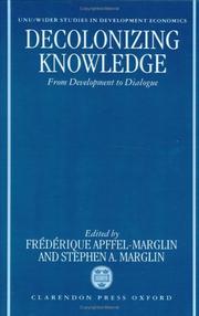 Cover of: Decolonizing Knowledge by 