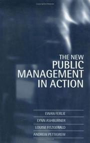 Cover of: The new public management in action by Ewan Ferlie ... [et al.].
