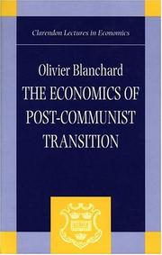 Cover of: The economics of post-communist transition