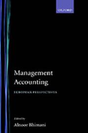 Cover of: Management Accounting: European Perspectives