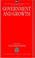 Cover of: Government and Growth (Fief Studies in Labor Markets and Economic Policy)