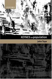 Cover of: Keynes on Population by John Toye