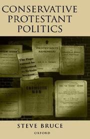 Cover of: Conservative Protestant politics by Steve Bruce