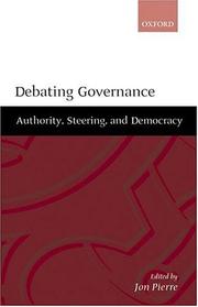 Debating Governance cover