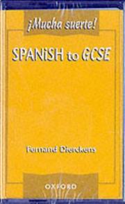 Cover of: Spanish to GCSE